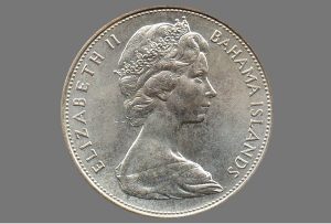 バハマ諸島5ドル銀貨1969年買取大吉鶴見店