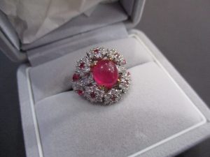 ルビーの指輪をお買取りさせていただきました。大吉松江店