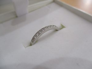 プラチナの指輪をお買取りさせていただきました。大吉松江店