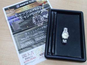 やっぱりいやさすがのROLEX（ロレックス）です。状態が悪くてもお客様ご満足のお買取は霧島市の買取専門店大吉霧島国分店です。
