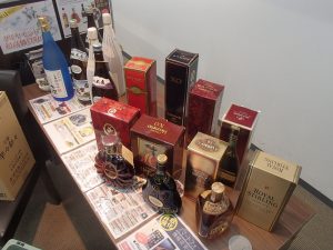 焼酎・ブランデー・ウイスキーなどなど、お酒をしっかり高価買取!姶良市・買取専門店大吉タイヨー西加治木店!