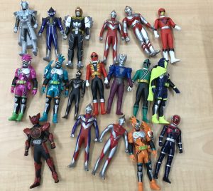 ウルトラマン、仮面ライダー、戦隊ものソフビ買取致しました。買取専門店大吉宇都宮東宿郷店です。