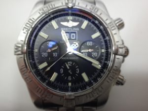 大吉調布店で買取したブライトリングの時計  