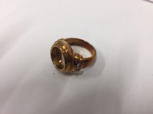 金のリングを買取致しました。「大吉　西尾店」です。