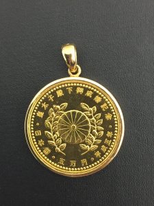 ペンダントトップの金貨をお買取しました!大吉イオンタウン山梨中央店!