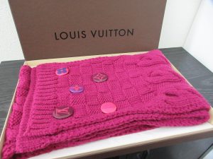 ヴィトンのマフラー買取しました☆大吉 イオンタウン山梨中央店です!