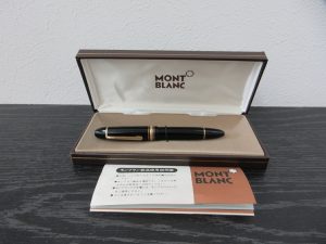 モンブランの万年筆をお買取しました！大吉イオンタウン山梨中央店です。