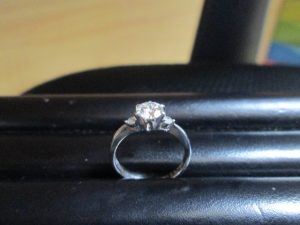 Pt900 リング 3.2g D0.503ct MD0.08