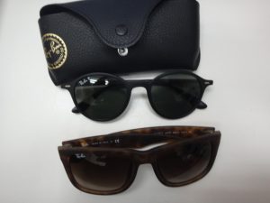 大吉調布店で買取したブランド レイバンのサングラス
