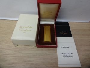 カルティエのライター色々。買取専門店 大吉 JR八尾店でお買取。JR八尾駅徒歩約1分(平野、志紀、柏原、久宝寺、山本、青山、国分、恩智、高安)