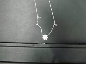 ダイヤモンドのネックレスをお買取りしました大吉大船店です。