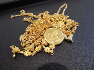 このジュエリー達全部金(^^♪K24(^^♪万足金高価買取(香川県)