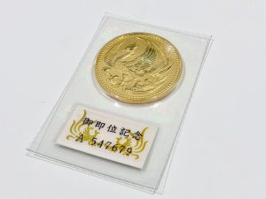 ブログ即位金貨