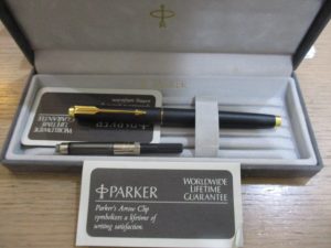 大吉 武蔵小金井店 パーカー万年筆の画像です。