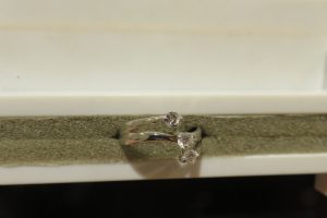 すてきな可愛いダイヤのリングお買取させていただき ました。
