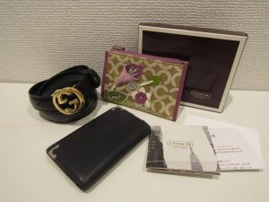 GUCCI　COACH　Cartier