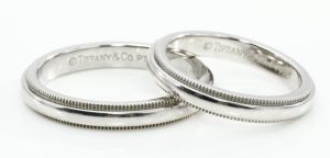 ティファニー　ミルグレインリング