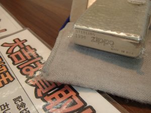 ZIPPOでもスターリングシルバー製ももちろん高価買取!ZIPPOに精通した査定士がいる姶良市・買取専門店大吉タイヨー西加治木店がレベルの違いを出すでしょう。