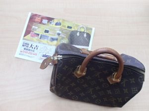 水曜日も営業中！ルイヴィトンのスピーディのお買取は霧島市の買取専門店大吉霧島国分店です。