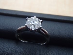 1カラット超えのダイヤモンドリングをお買取り!大吉ゆめタウン八代店