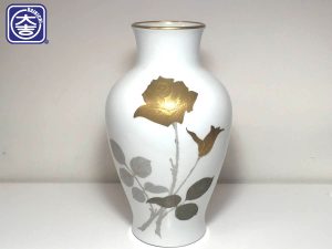 大吉 平塚 大倉陶園 花瓶