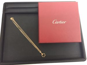 池田市でカルティエのネックレスを売るなら買取専門店 池田店にお持ち込みください!!