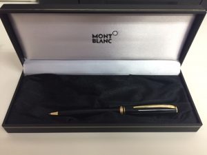 池田でモンブランの万年筆、ボールペンを売るなら買取専門店大吉　池田店にお任せください！