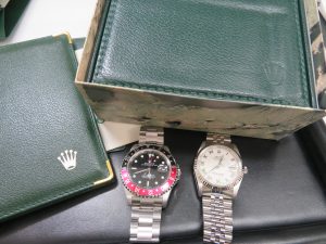 ロレックスGMTマスターⅡ　・ロレックスデイトジャスト　お買取りさせて頂きました。