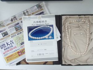 パール(真珠）ネックレスを売るなら、霧島市の買取専門店大吉霧島国分店におまかせください！
