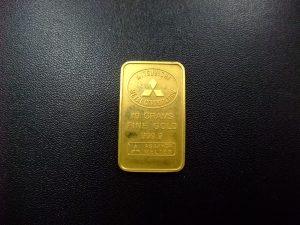 買取専門店大吉 桶川マイン 店 純金 10g インゴット お買取りしました。