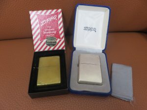 本日はZIPPOのライターをお買取りさせて頂きました。