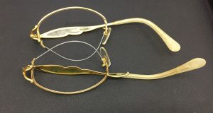 金縁の眼鏡フレームも買い取ります。福岡県久留米市にある買取専門店大吉久留米店です。
