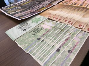 金券買取は常時絶好調!気が付けばこれだけ集まる買取店!それが姶良市・買取専門店大吉タイヨー西加治木店です。