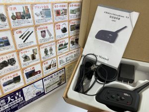 バイク用品はヘルメットだけじゃない！無線機もしっかり姶良市・買取専門店大吉タイヨー西加治木店はバイク用品買取します！