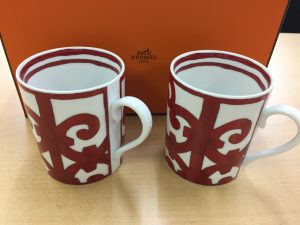エルメスのマグカップをお買取り!大吉草加店!