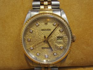 ROLEX デイトジャストホリコン 10P 16233G/T998149