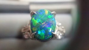 奈良県 宝石 オパール リング 買取 王寺