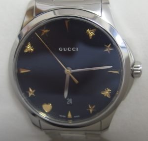 グッチ クォーツ 126.4 Gタイムレス 蜂文字盤