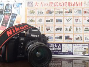 一眼レフカメラの名機！NikonF4を高価買取！買取専門店大吉タイヨー西加治木店はお客様の思い出で査定アップも！？