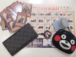 ブランド品からキャラクターグッズまで幅広い買取品目も姶良市の買取専門店大吉タイヨー西加治木店の魅力の一つです!