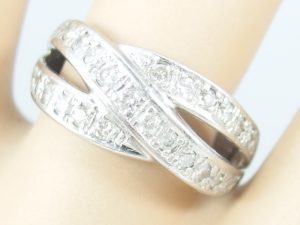 買取専門店大吉 桶川マイン 店 プラチナ ダイヤモンド リング お買取りしました。