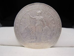 イギリス領　香港　貿易銀　壹圓　1911年銘 買取