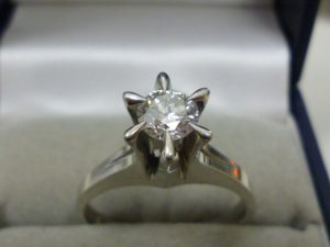 ダイヤモンドの指輪のお買取りをいたしました。買取専門店大吉ゆめタウン中津店（大分）です。