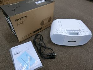 ソニー　ラジカセ