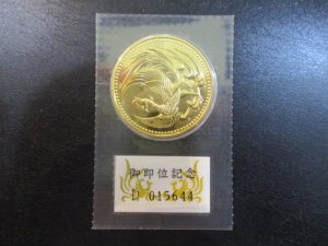 大吉 武蔵小金井店 御即位10万円金貨の画像です