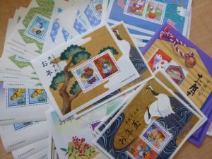 お年玉切手のお買取りをいたしました。買取専門店大吉ゆめタウン中津店（大分）です。