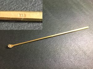 K18 18金製 耳かき