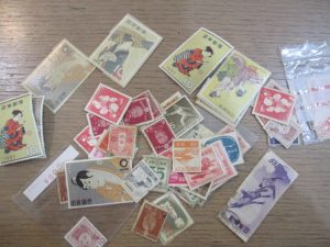 大吉 武蔵小金井店 古い切手の画像です。