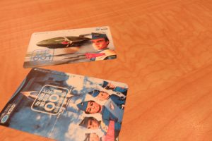 昔懐かしサンダーバードのテレカ いまは買取専門店大吉東急プラザ新長田店へ