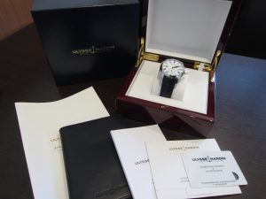 時計 ユリス・ナルダン クラシック コレクション デュアルタイム高価買取致します。(香川県 宇多津)